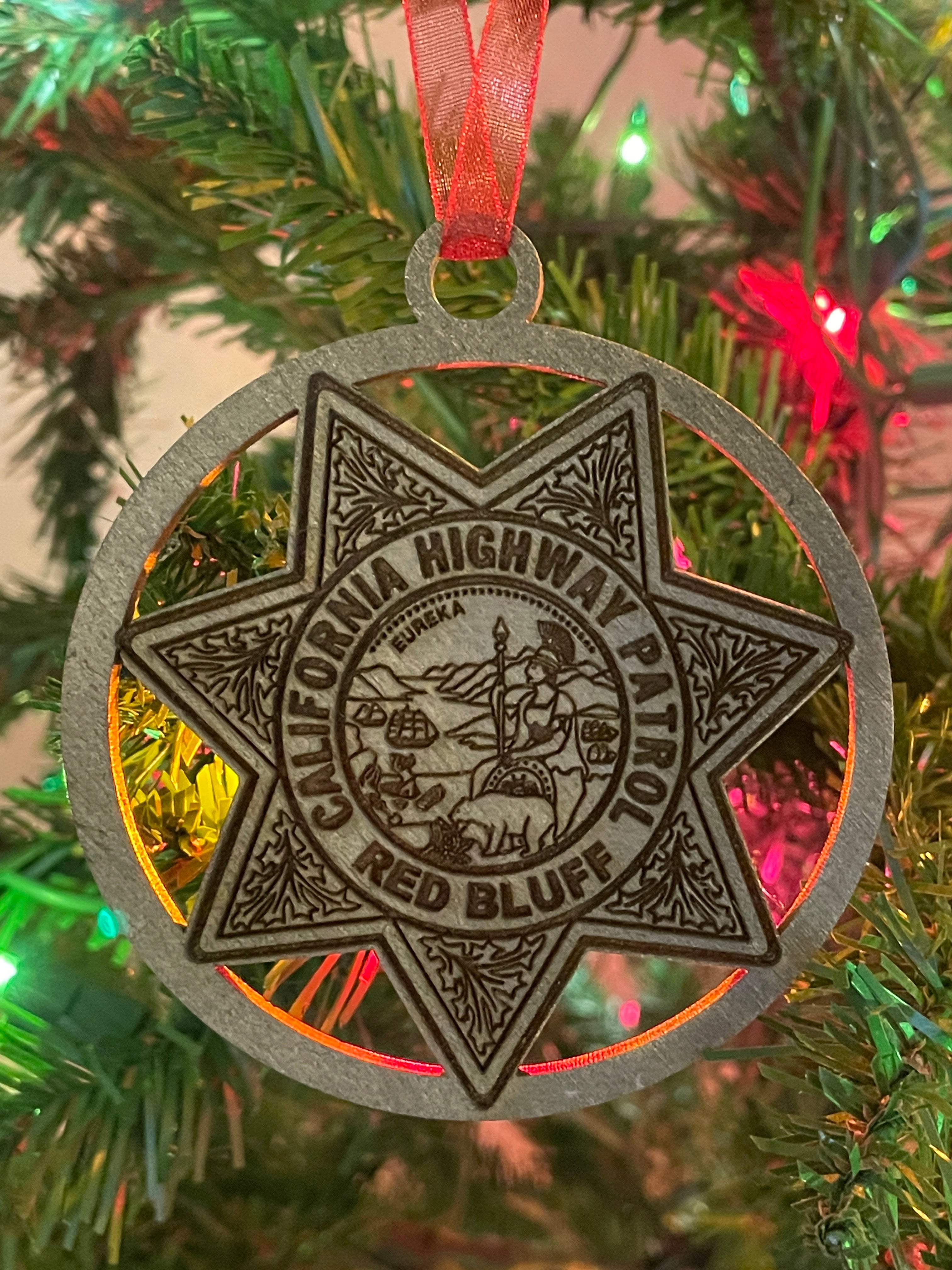 CHP Badge Ornament | Created By Parker